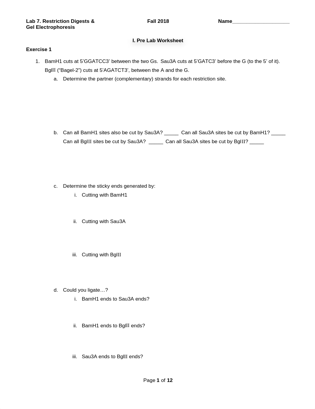 Lab 7 Restriction Digests Gel Electrophoresis Bio61 F2018.docx_d5ubcpvqk4u_page1