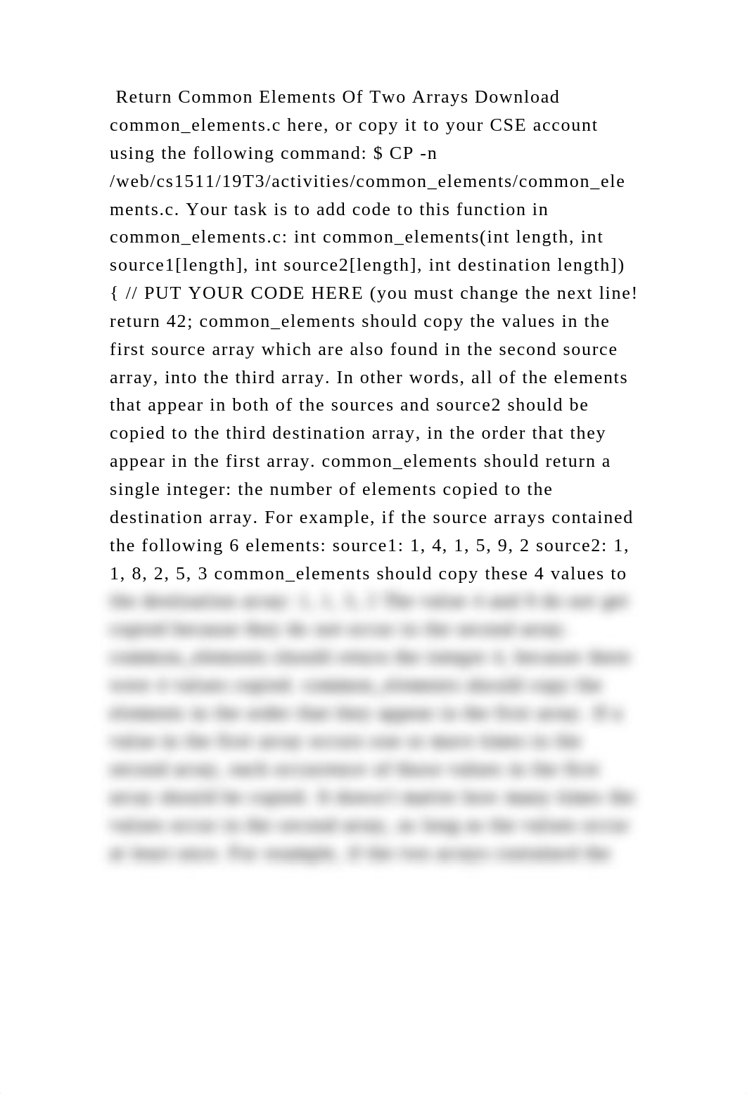 Return Common Elements Of Two Arrays Download common_elements.c here,.docx_d5utm920rz7_page2