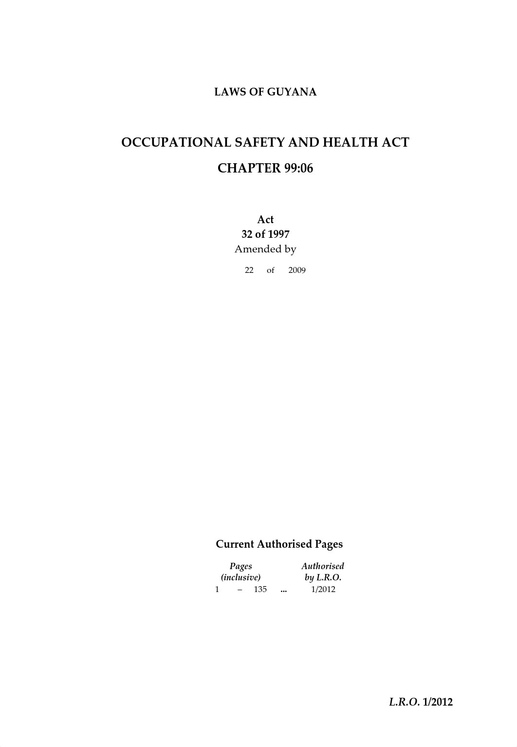 Cap. 9906 - Occupational Health and Safety Act.pdf_d5v30vflfiu_page1