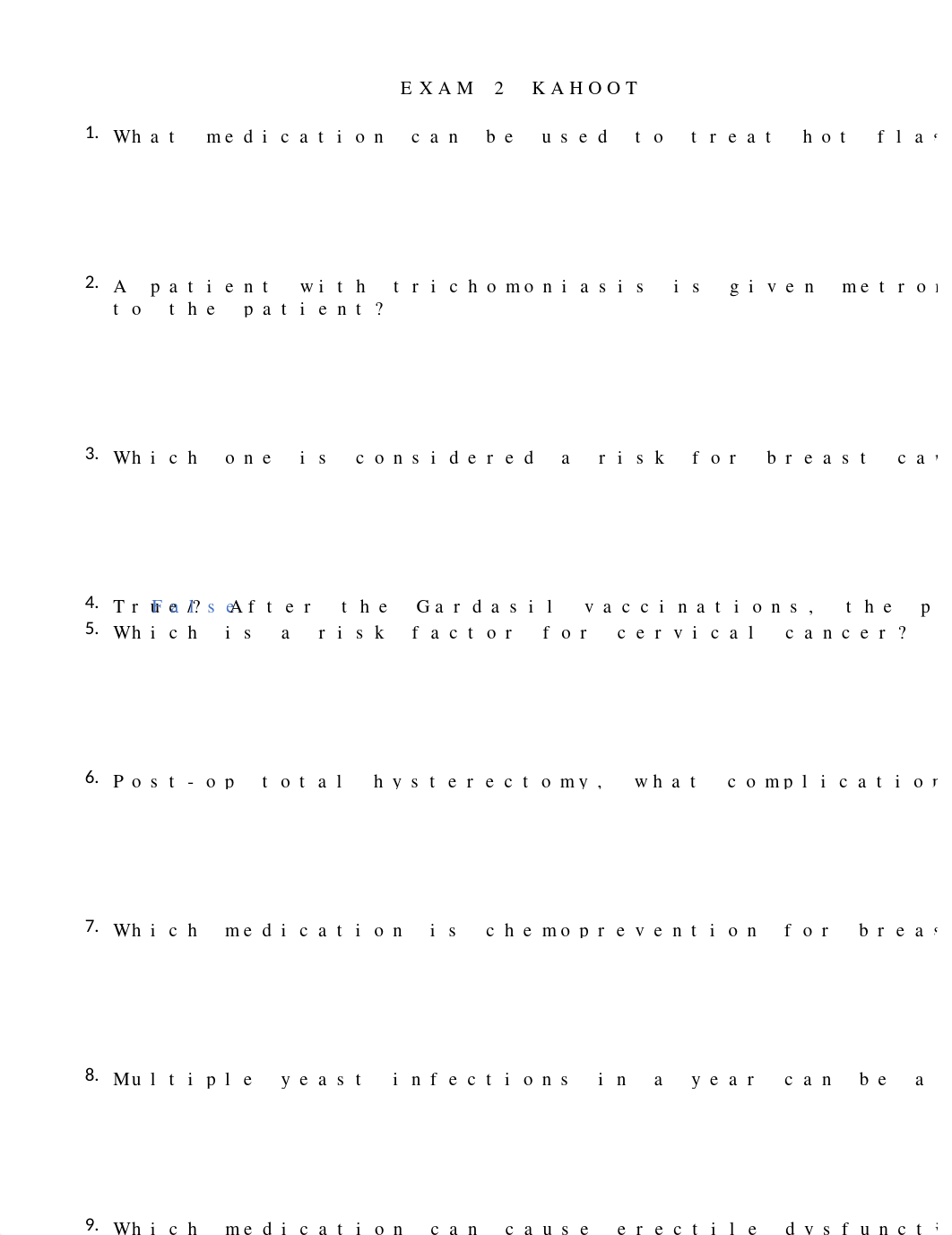 Exam 2 Kahoot.docx_d5vcyx491q1_page1