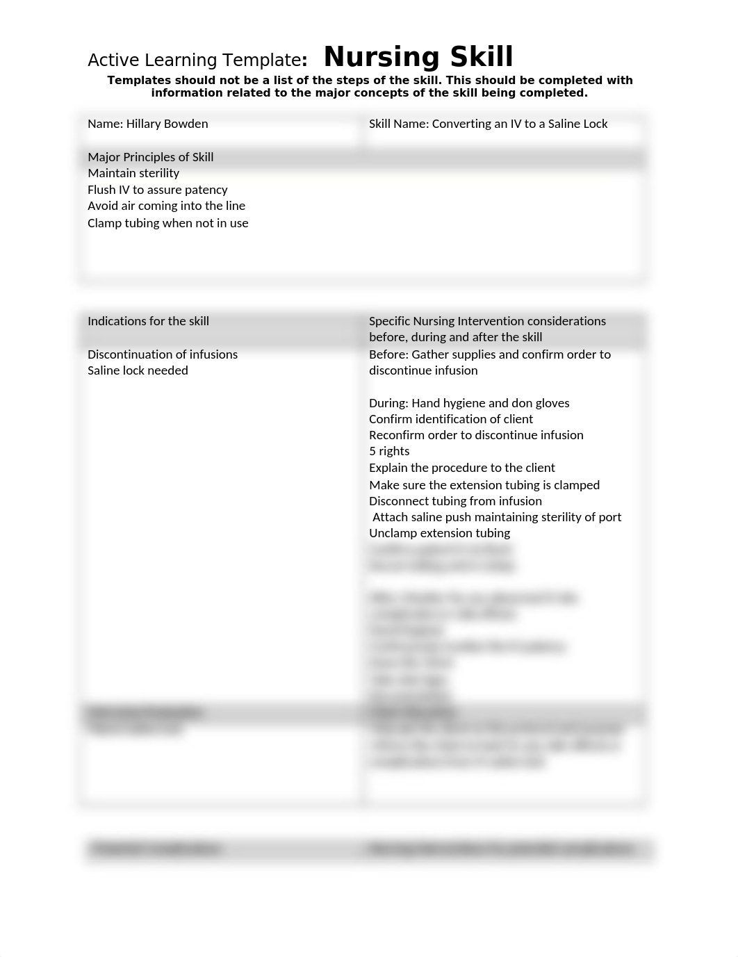 ATI Nursing Skill template Converting IV to a saline lock.docx_d5vr2v8m40c_page1