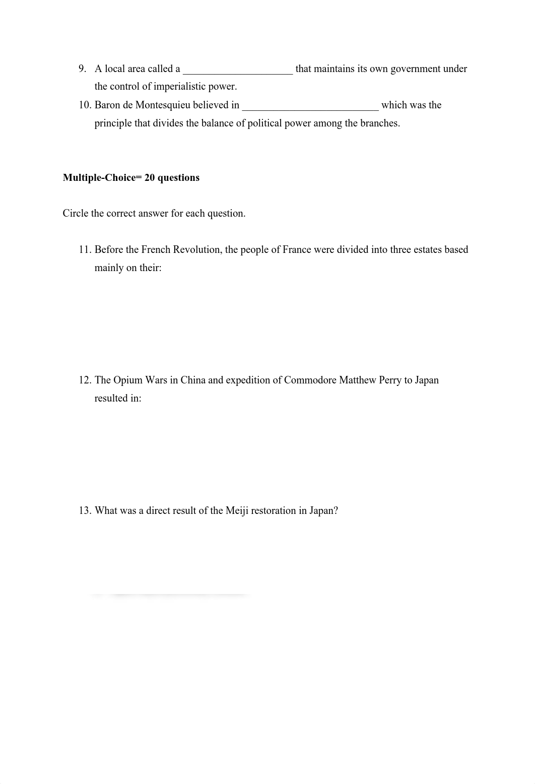 10th Grade Global History MIDTERM.pdf_d5w6qyqg1fy_page2