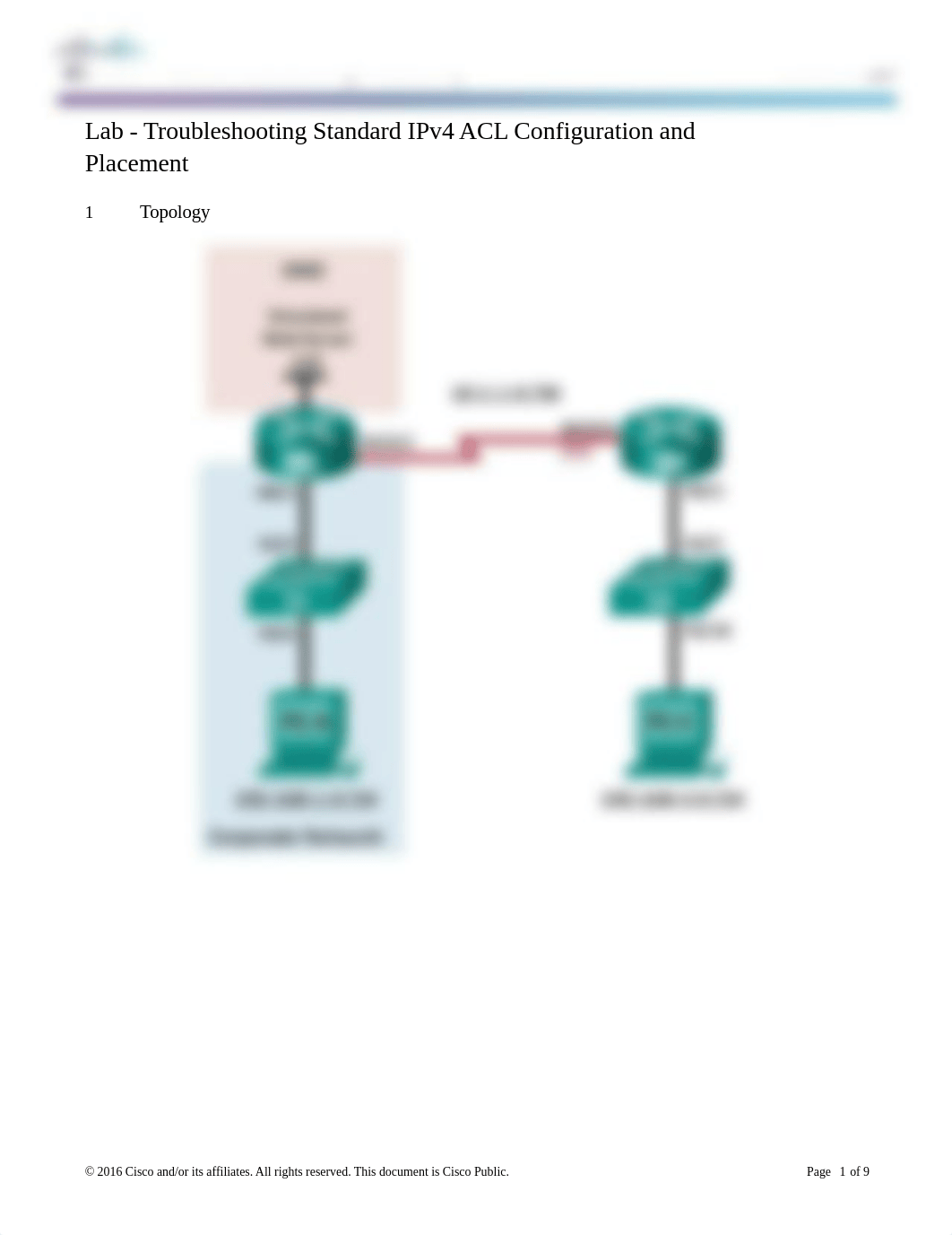 7.3.2.5 Lab - Troubleshooting Standard IPv4 ACL Configuration and Placement hunter.docx_d5whgsonjn5_page1