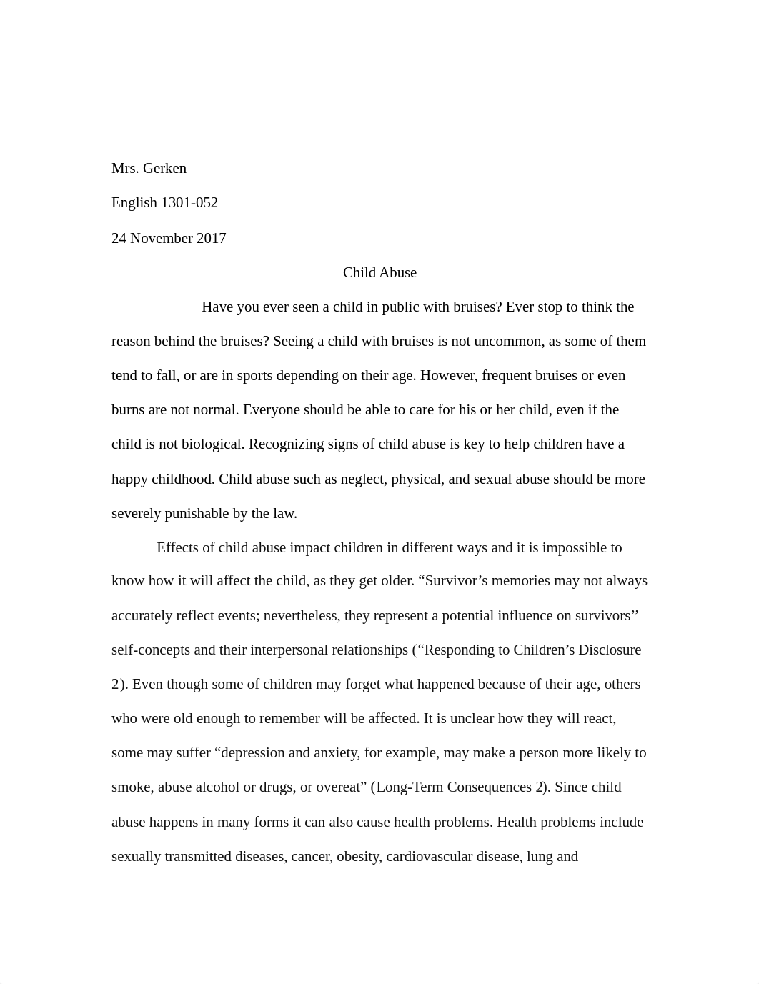 Child Abuse essay peer review.docx_d5whoootosx_page1