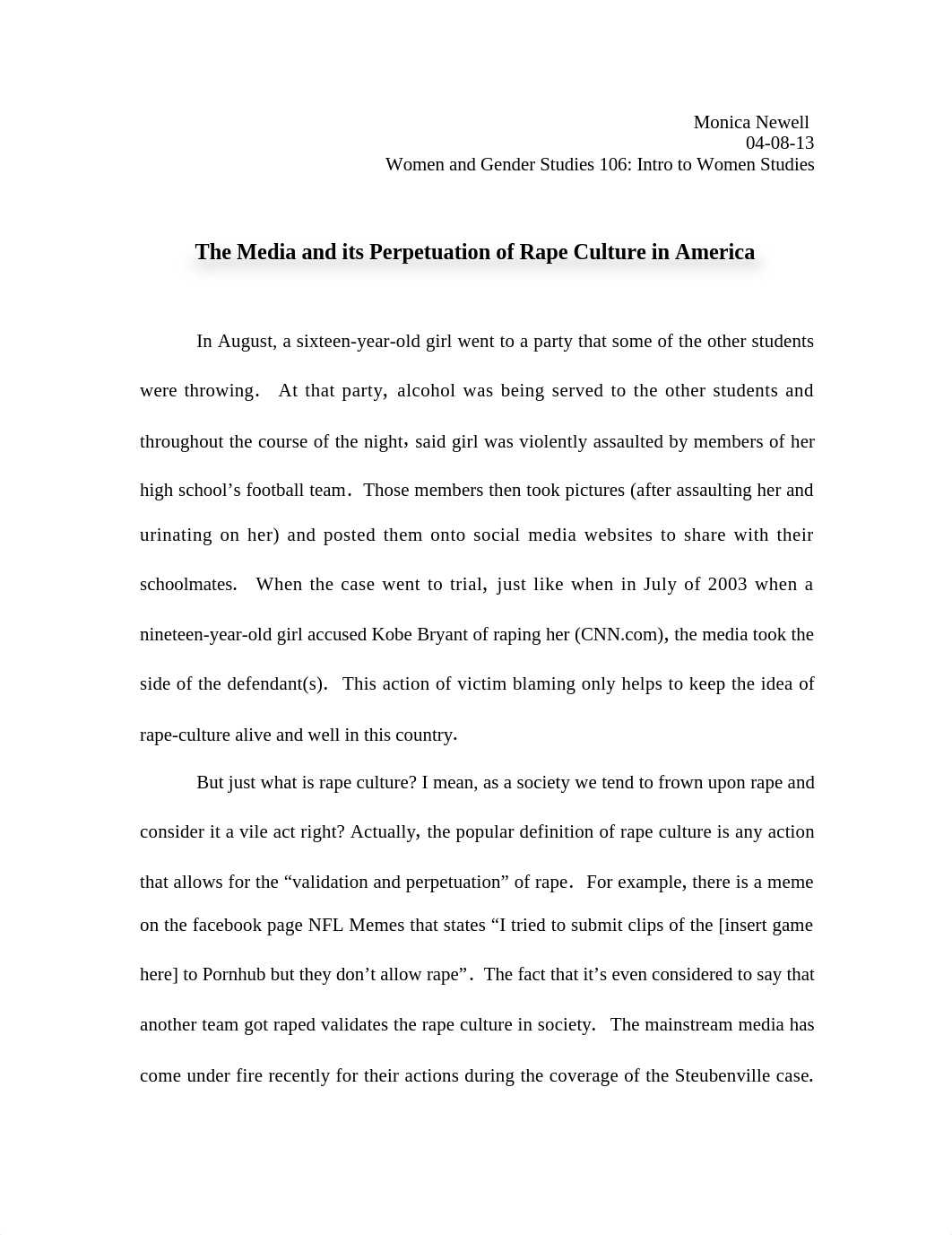 Essay on Media and its perpetuation of Rape Culture in America_d5wpwc91vw5_page1