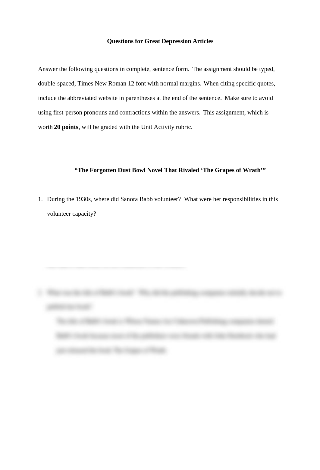 Reading Questions for Great Depression Articles.docx_d5wttte3smi_page1