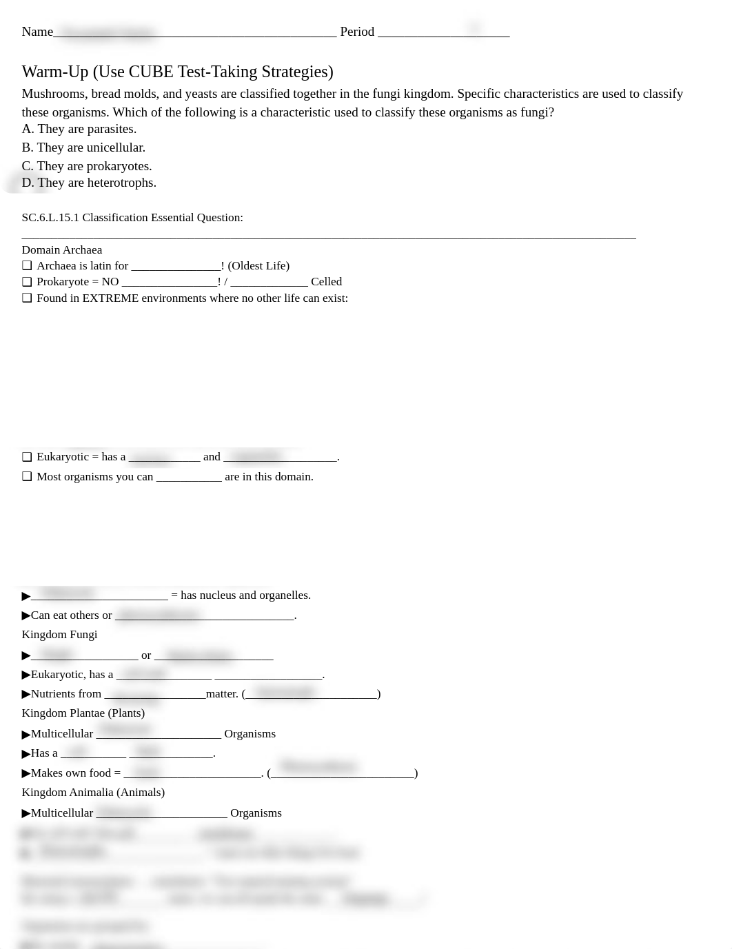 Treyannah_Charles_-_Edited_SC.6.L.15.1_-_Classification-_Student_GN_and_Activity.pdf_d5x1cokccdp_page1