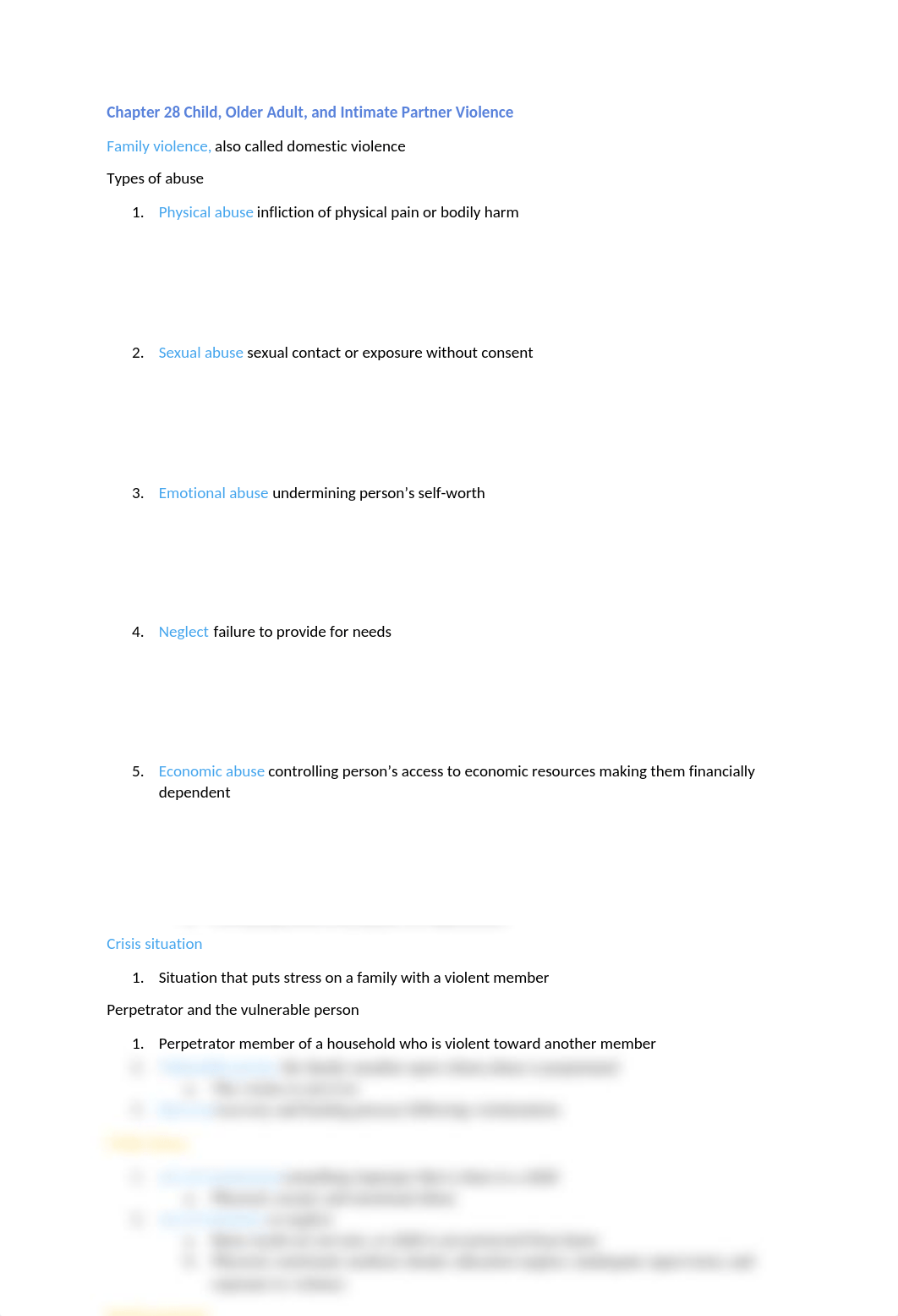 Chapter 28 Child, Older Adult, and Intimate Partner Violence.docx_d5x2mcogrb1_page1