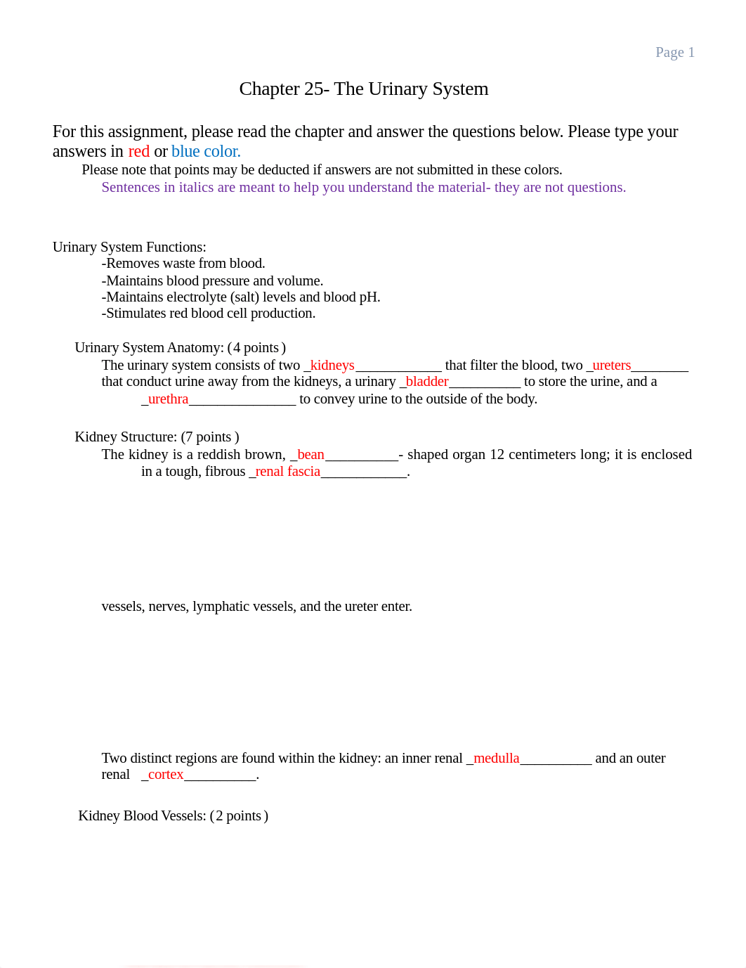 Chapter 25- The Urinary System Assignment20202021.doc_d5x8z3bw0cu_page1