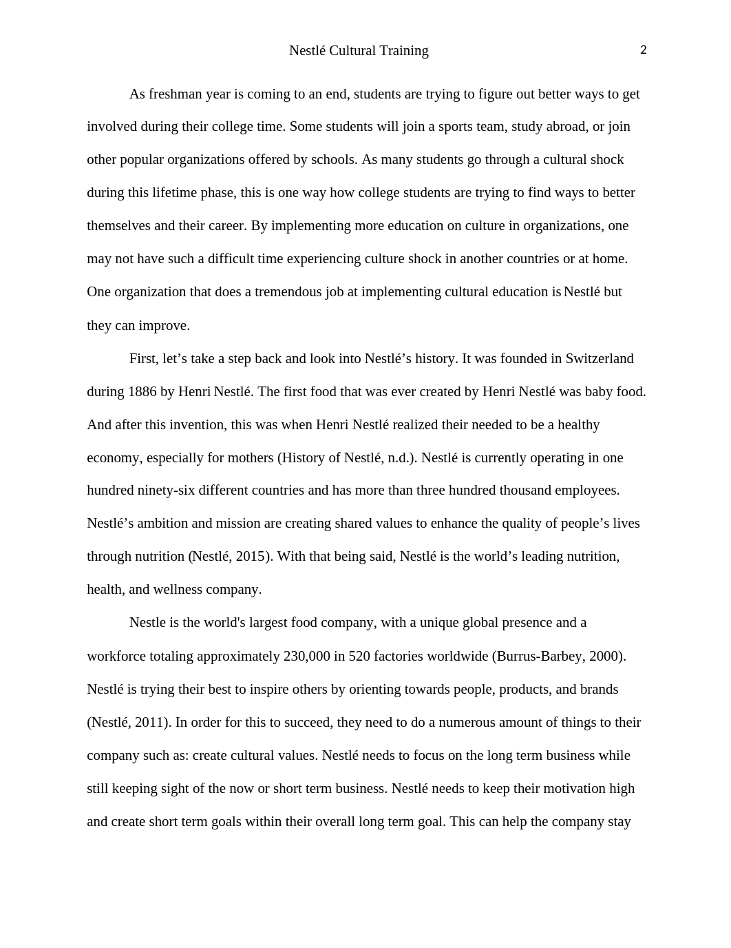 MBA 604 Nestle Culture Case Assignment.docx_d5xf3zvgo8b_page2