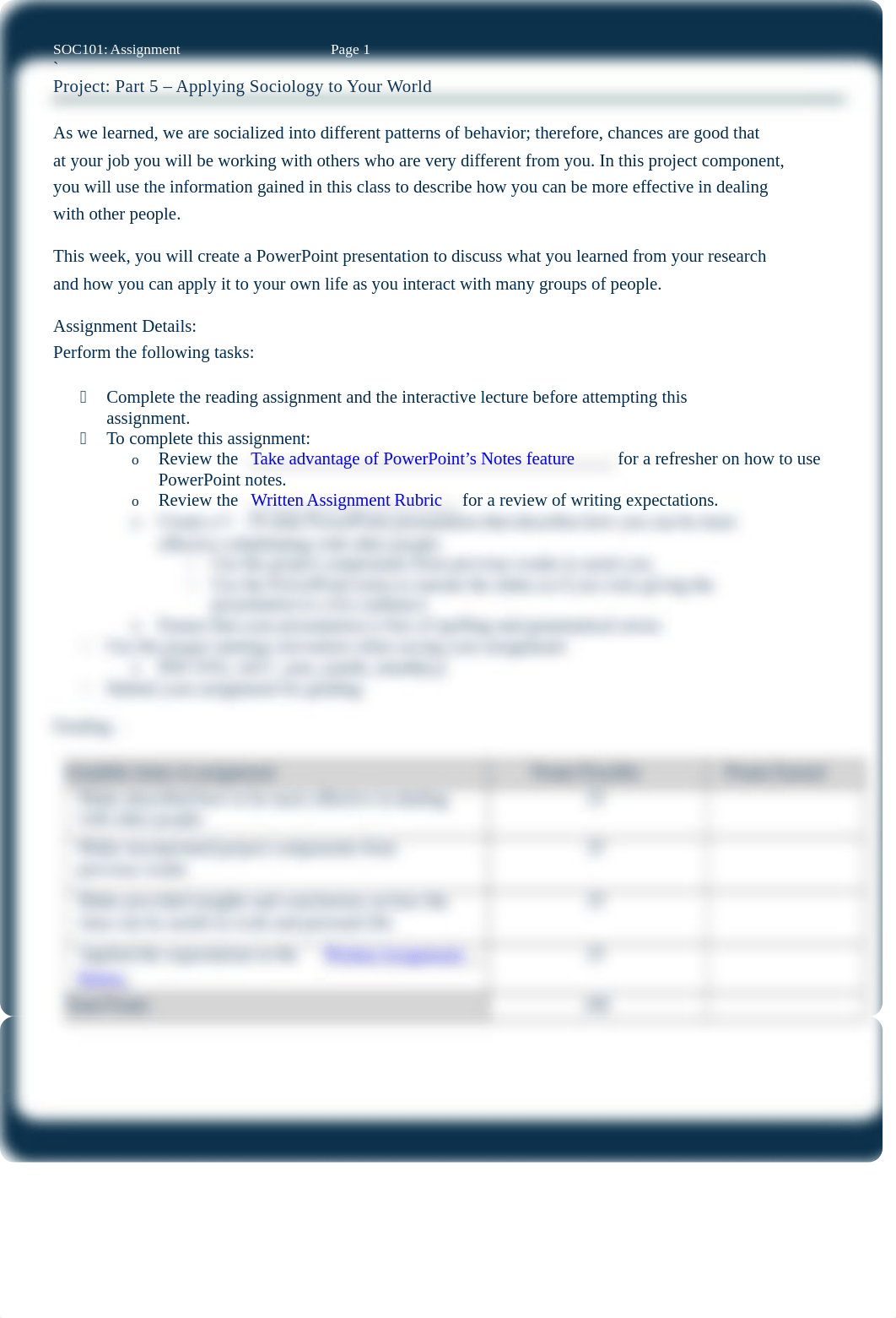 SOC101H Wk11 Assignment Project Part 5.docx_d5xjyjvr9hk_page1
