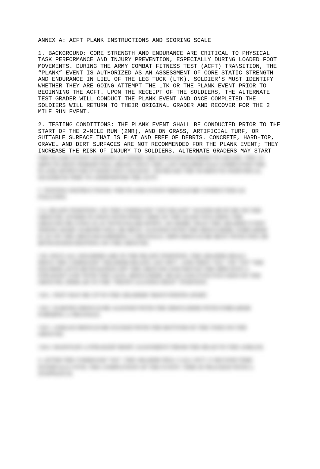 HQDA EXORD 144-21 Annex A - ACFT Plank Instructions and Scoring Scale.docx_d5xocob2l6w_page1