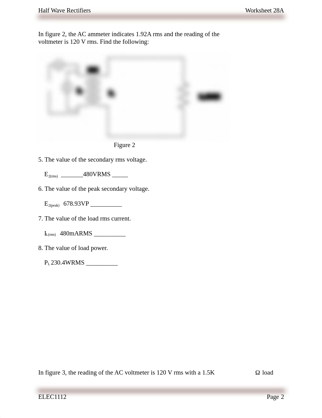 ELEC1112_Worksheet 28A - HW Rectifiers-1.doc_d5ykad7le26_page2