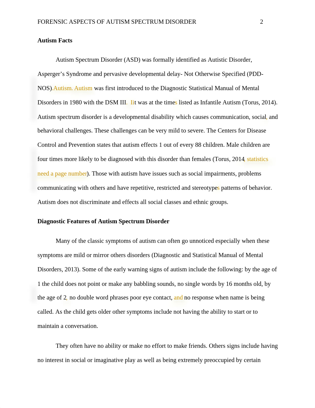 Forensic Aspects of Autism Spectrum DisorderFMH 550 Week 1.docx_d5yr7vg8dj4_page2