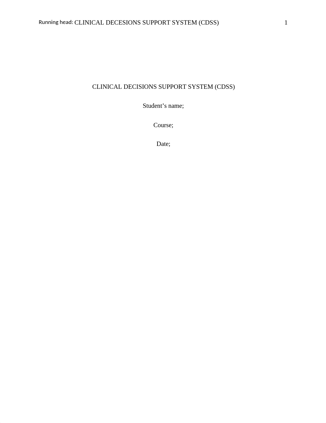 Clinical Decision Support Systems.docx_d5yslqclb23_page1