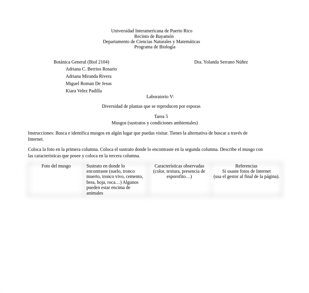 Laboratorio V Tarea #5 Tabla Musgos sustratos y condiciones ambientales(1) (1).pdf_d5yus0290vx_page1