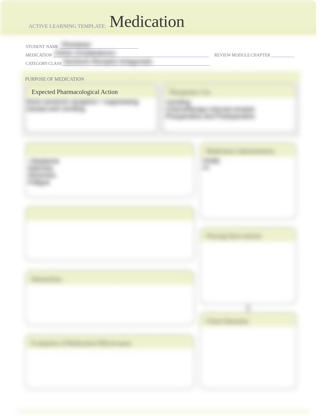 Zofran Medication ATI Sheet.pdf_d5yvh5yb4q2_page1