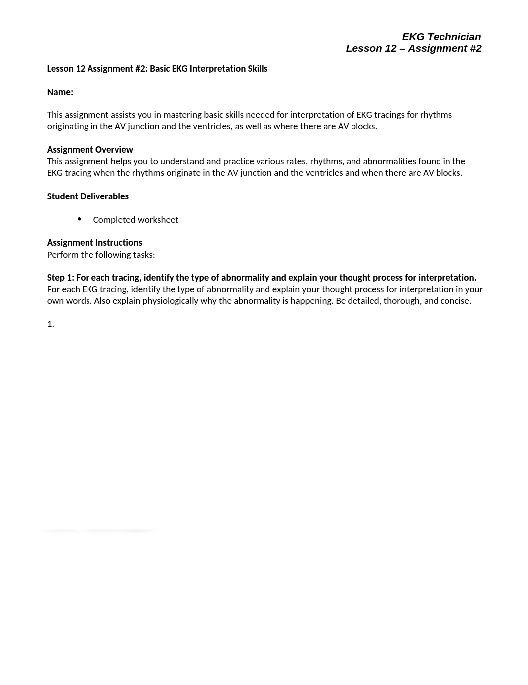 EKG Technician Lesson 12 Assignmen2 completed.doc_d5yxxec63nw_page1