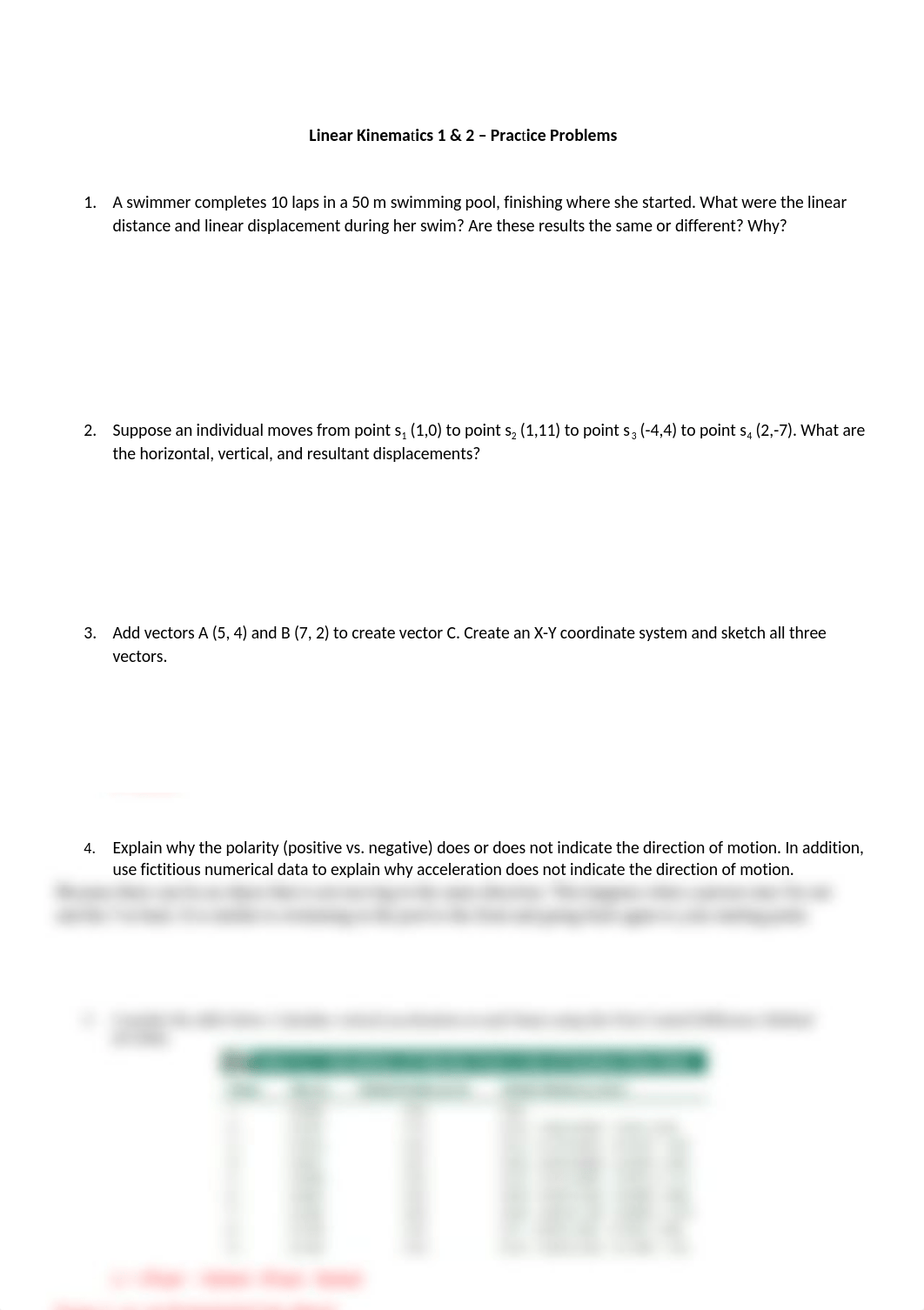 Linear Kinematics 1 & 2 - Practice Problems.docx_d5z02o9t0pl_page1