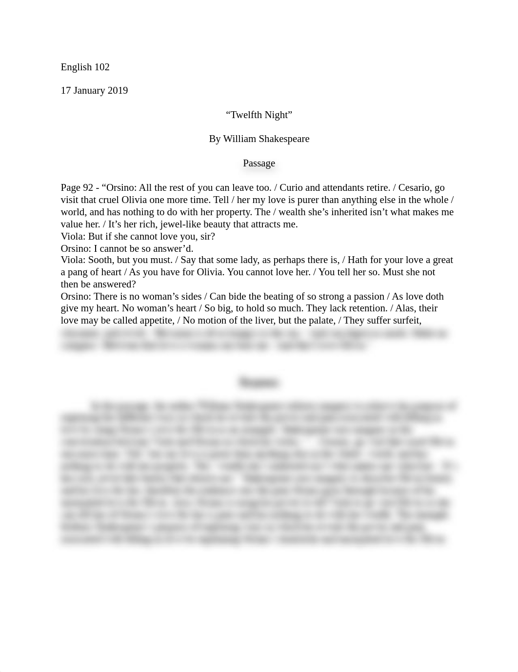 Passage Analysis Twelfth Night 2.pdf_d5z111o6w15_page1