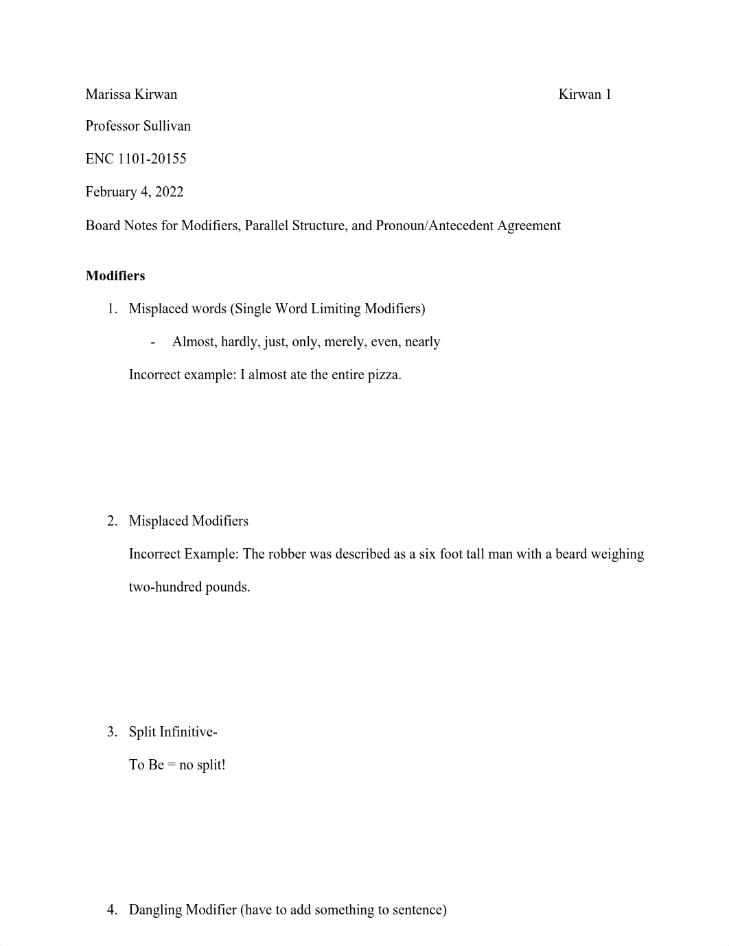 Board Notes for Parallel Structure, Modifiers.pdf_d5z79giqev3_page1