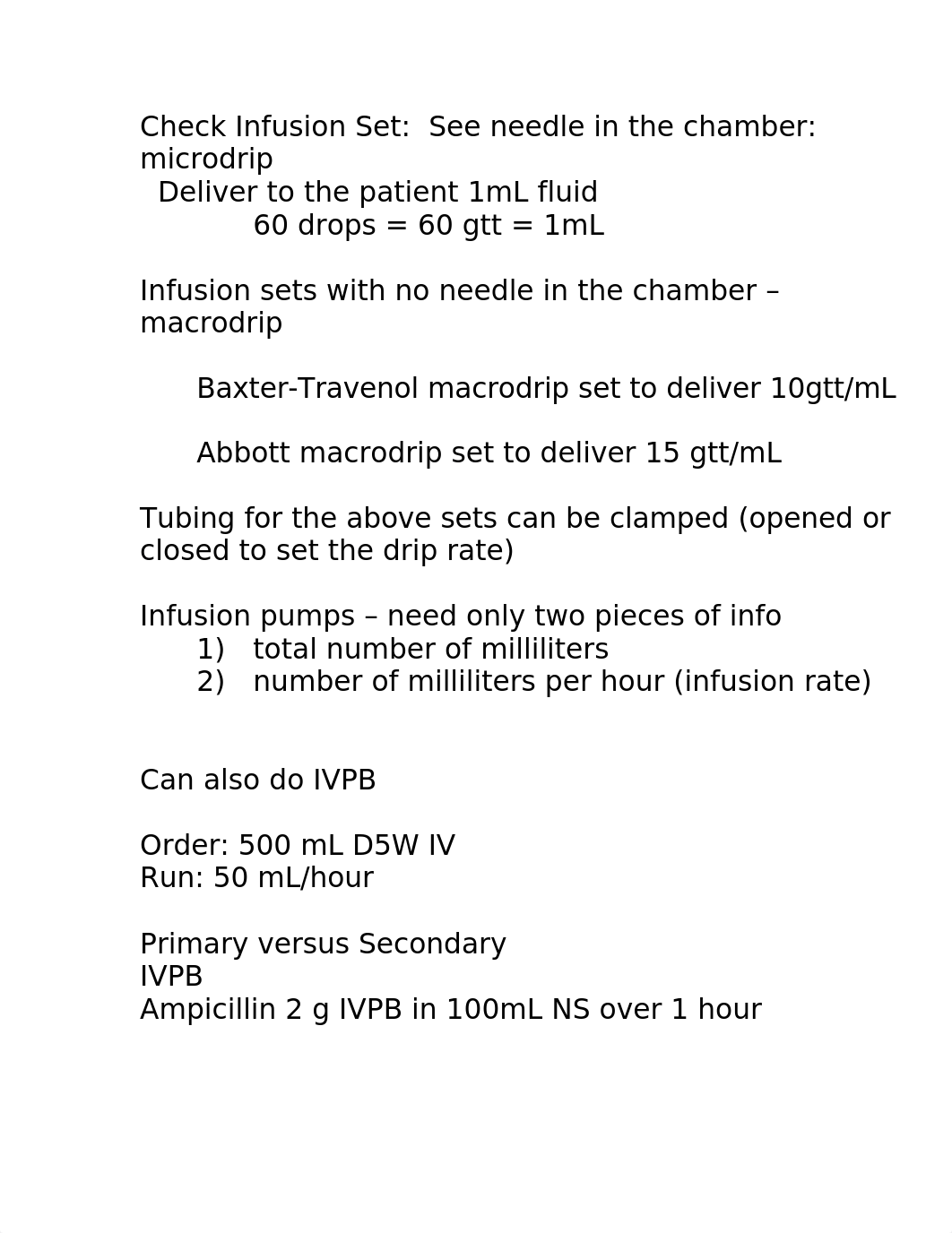 MATH 102 Chapter 8 Calculation of Basic IV Drip Rates.doc_d5z823hxhv1_page2