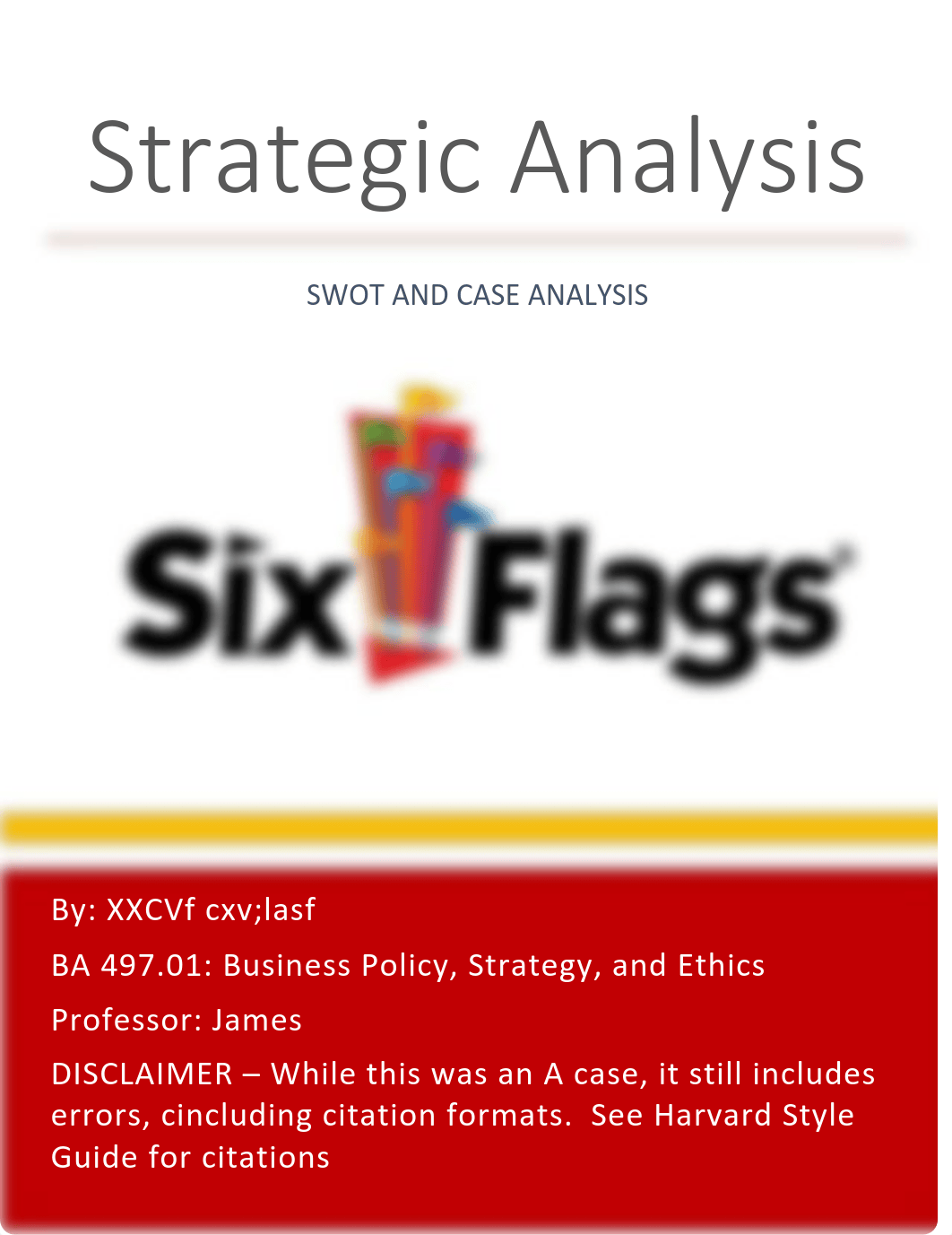 SWOT and TOWS Analysis Six Flags.pdf_d5zcqt18ip7_page1