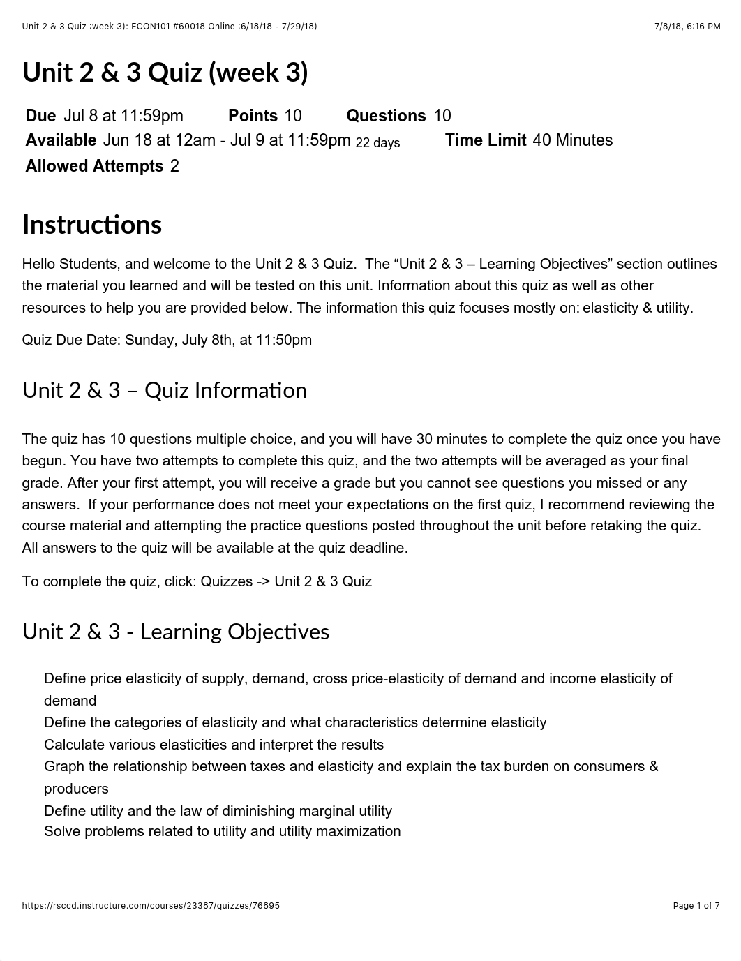 Unit 2 & 3 Quiz (week 3): ECON101 #60018 Online (6:18:18 - 7:29:18).pdf_d5zjt1qjs84_page1