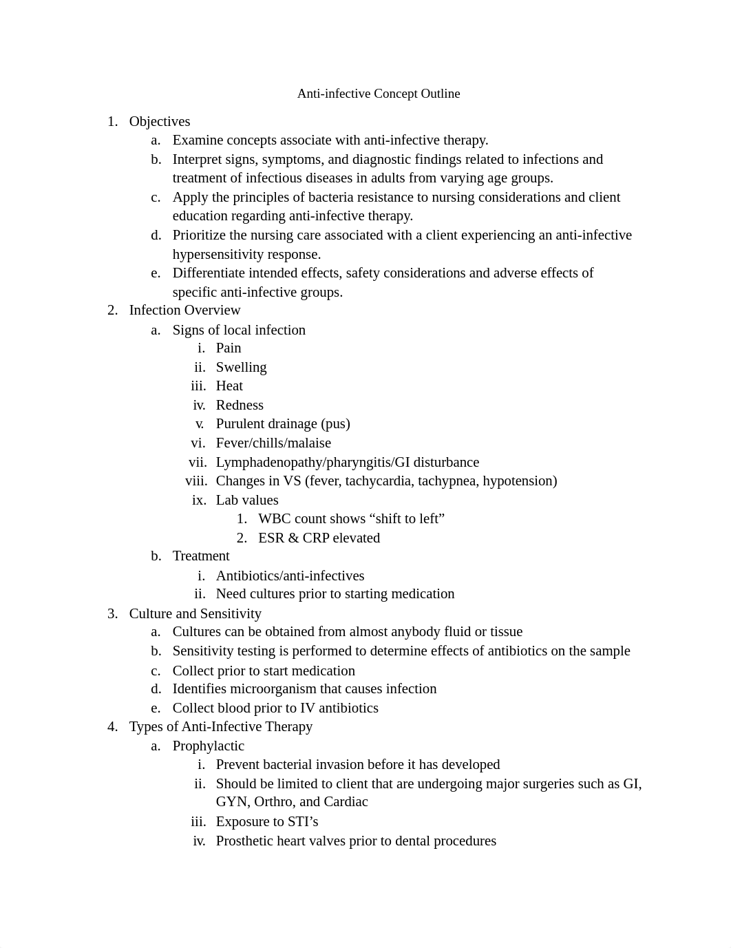 Anti-infective Concept Outline.docx_d5zmm4gx7yb_page1