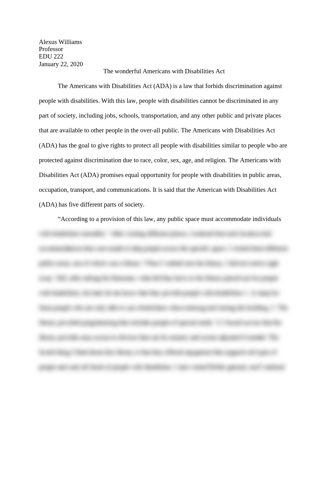 Williams_Alexus EDU 222 The Americans with Disabilities Act d.docx_d5zo27ulauv_page1