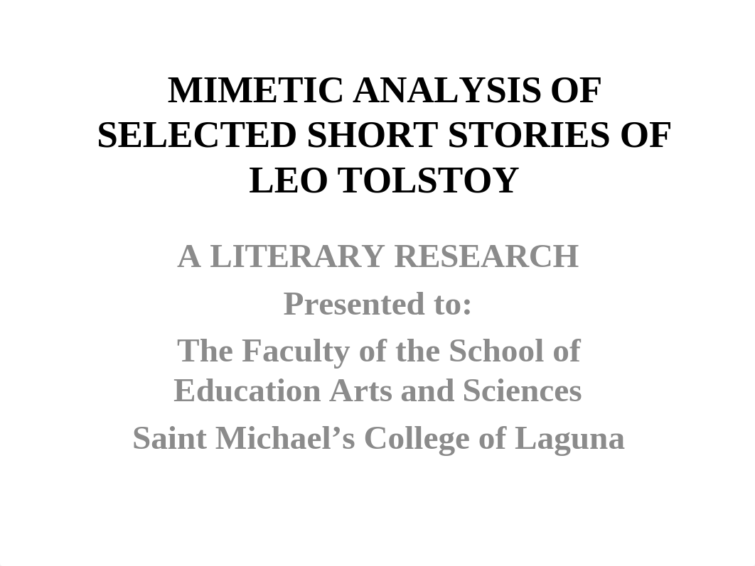 MIMETIC ANALYSIS OF SELECTED SHORT STORIES OF LEO.pptx_d5zp5cxjgbk_page1