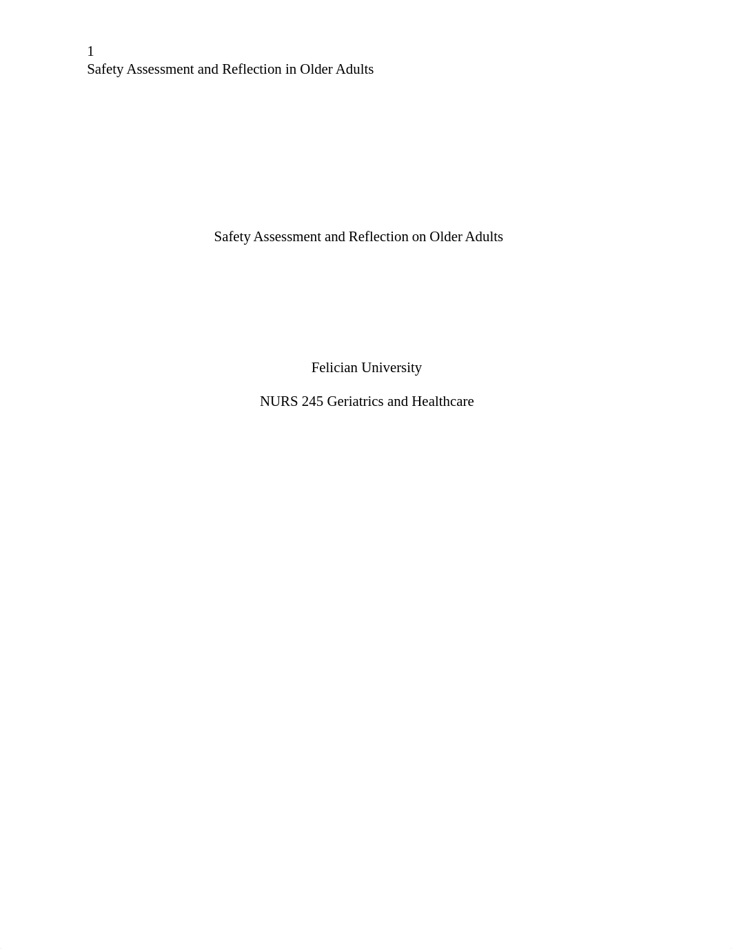 Safety Assessment and Reflection on Older Adults.docx_d5zpya0rjb8_page1