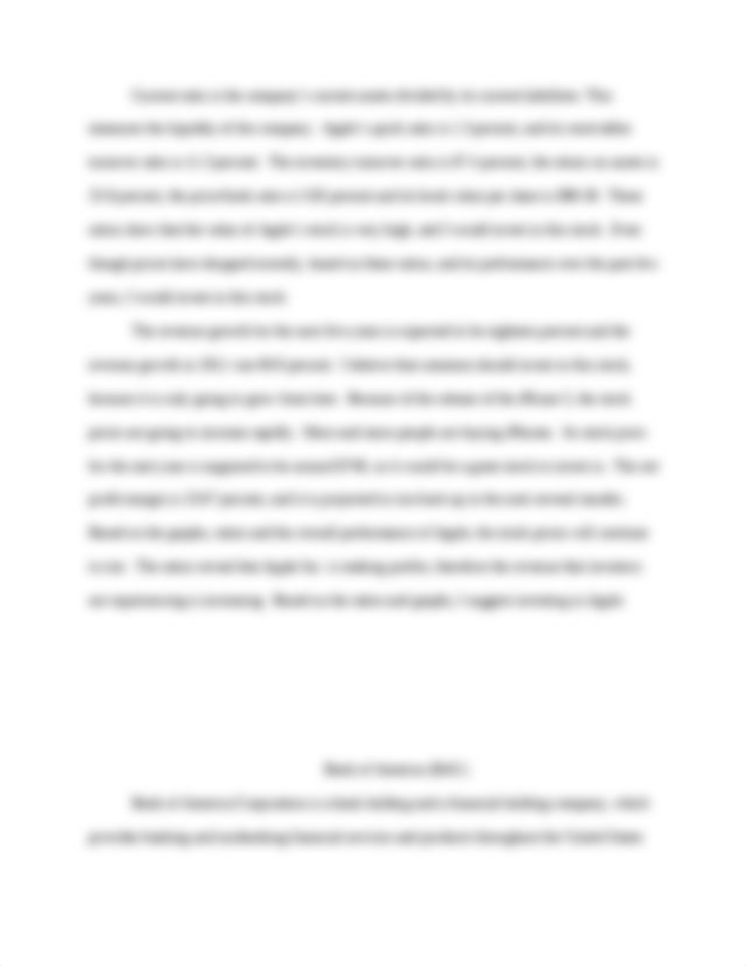 Essay on Stock Portfolios of Apple, Bank of America, eBay, Verizon, and Nike_d5zub6juk4r_page3