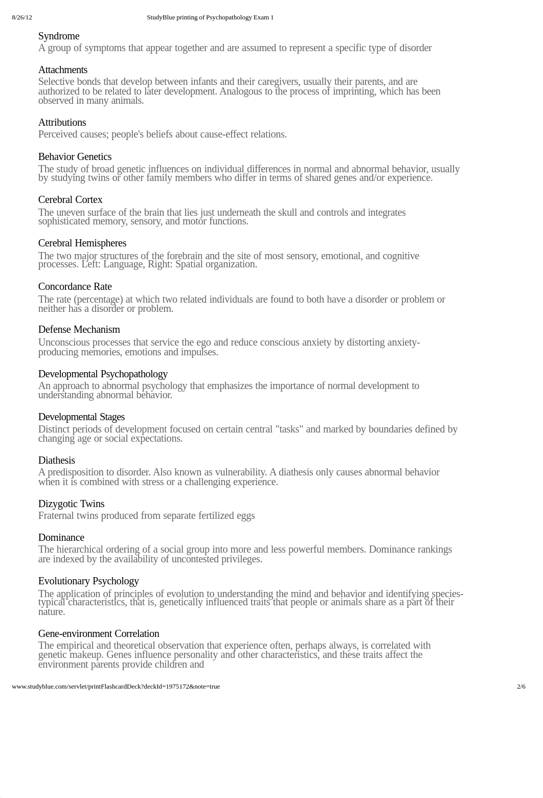 StudyBlue printing of Psychopathology Exam 1_d5zwbc2hn6e_page2