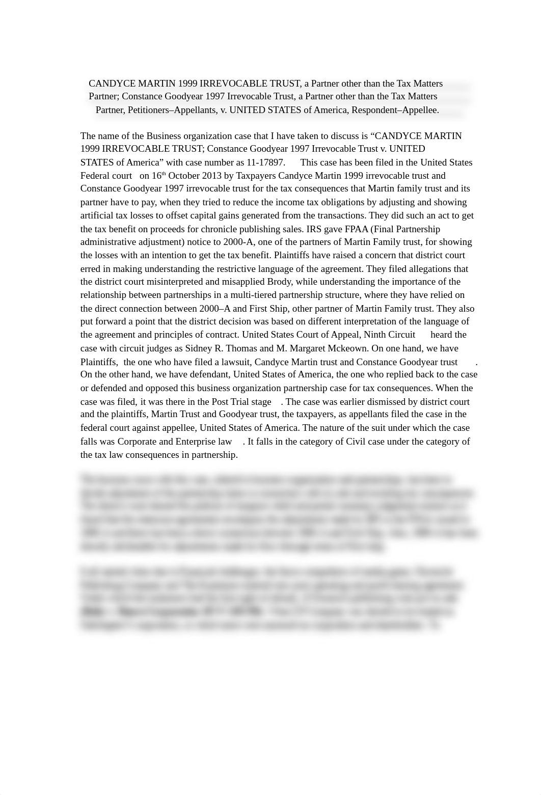 Business Organization Case_Mohammad Bilal Khan_Martin Trust v  United States.docx_d605p44fq2x_page1