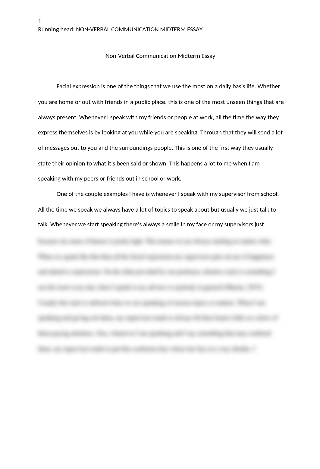 Non-verbal communication midterm essay - Chris Alvarado.docx_d607910x0tq_page1