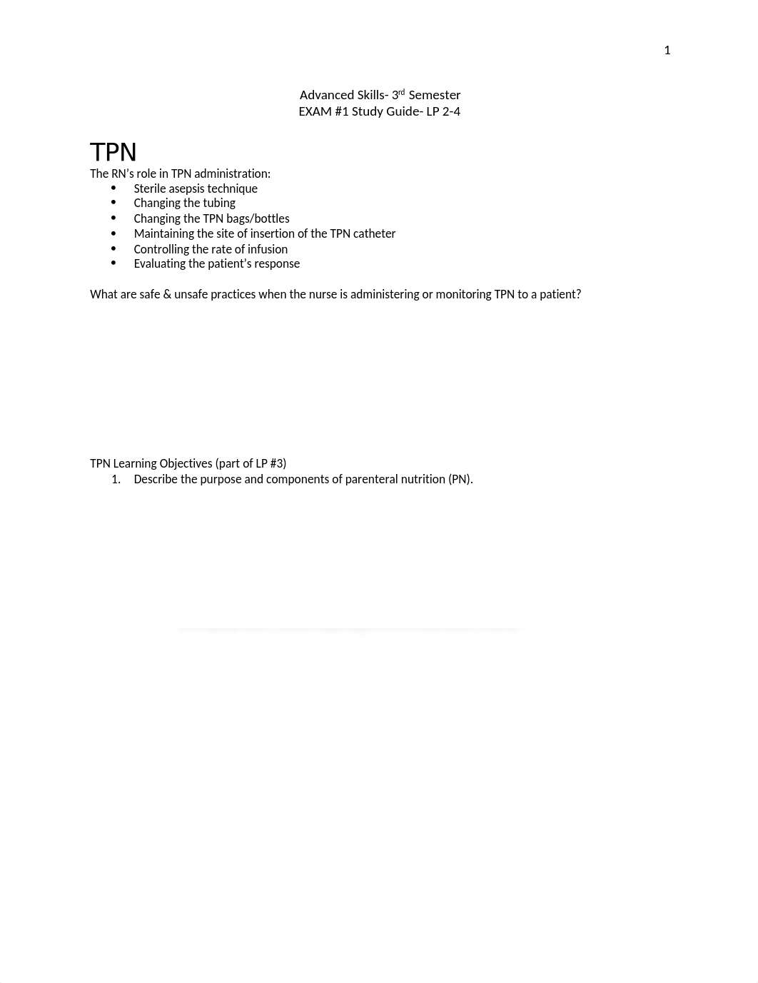 Advanced Skills EXAM 1 Study guide.docx_d60in9iaka9_page1