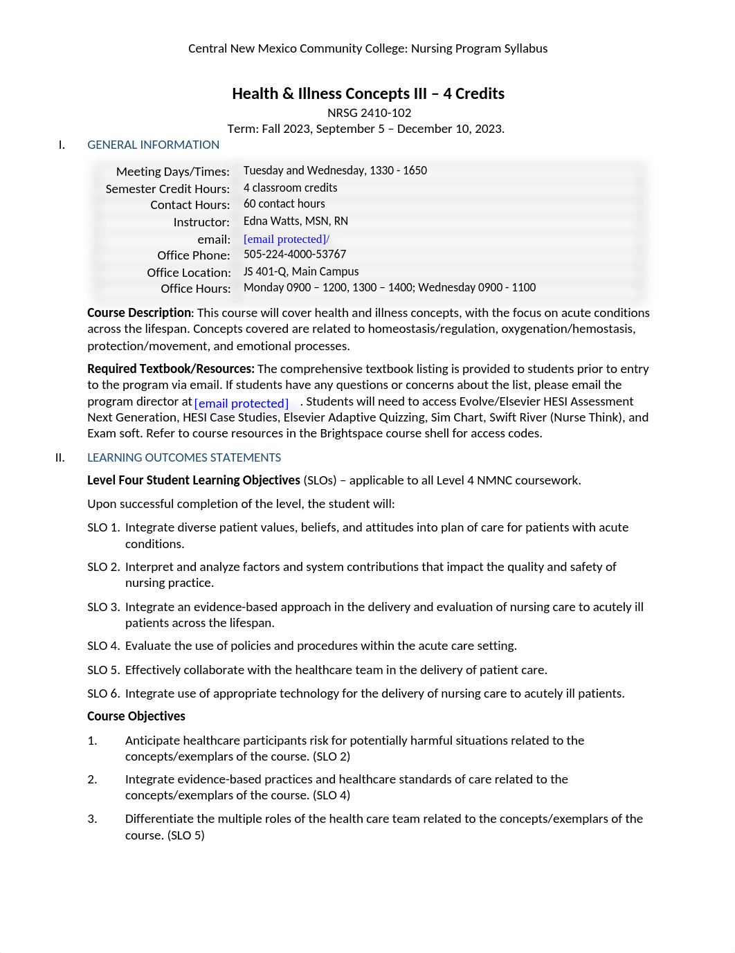 NMNC 2410-102 Hlth & Illness Cncpts III syllabus Fall 2023[60].docx_d60oiotgevh_page1