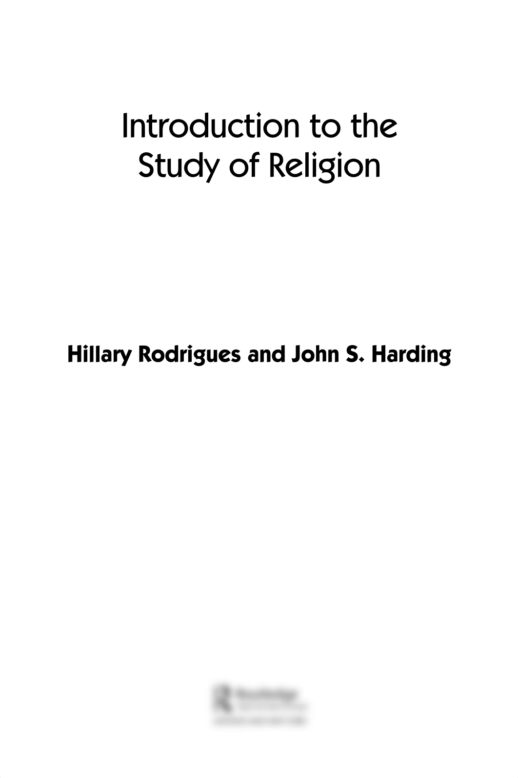 Rodrigues Introduction to the study of religion 1-16.pdf_d60psxvtcev_page1