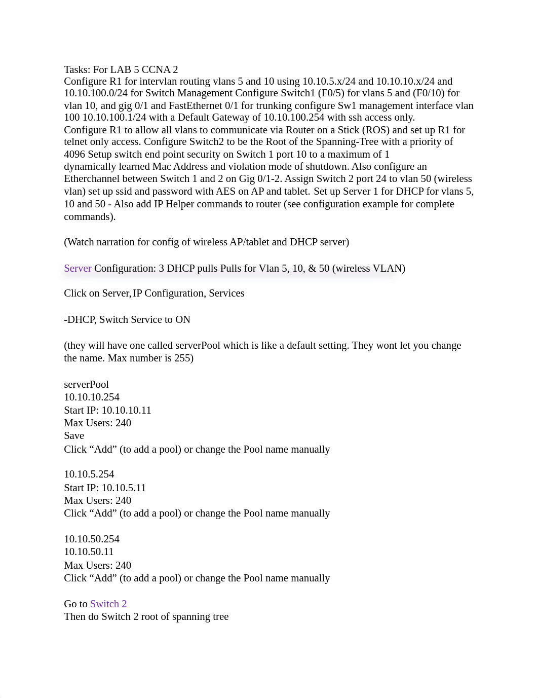 CCNA 2 7.0 Lab 5 Configuration example.docx_d60qxkn6dsk_page1