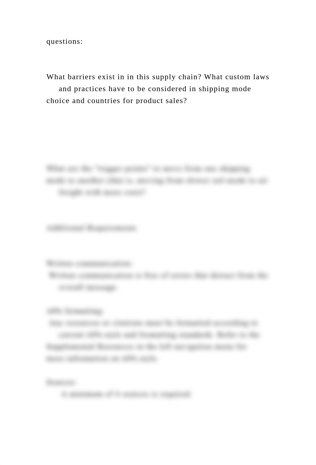 Create a 2-3-page supply chain system report that contains a nar.docx_d60xnq9j53u_page5