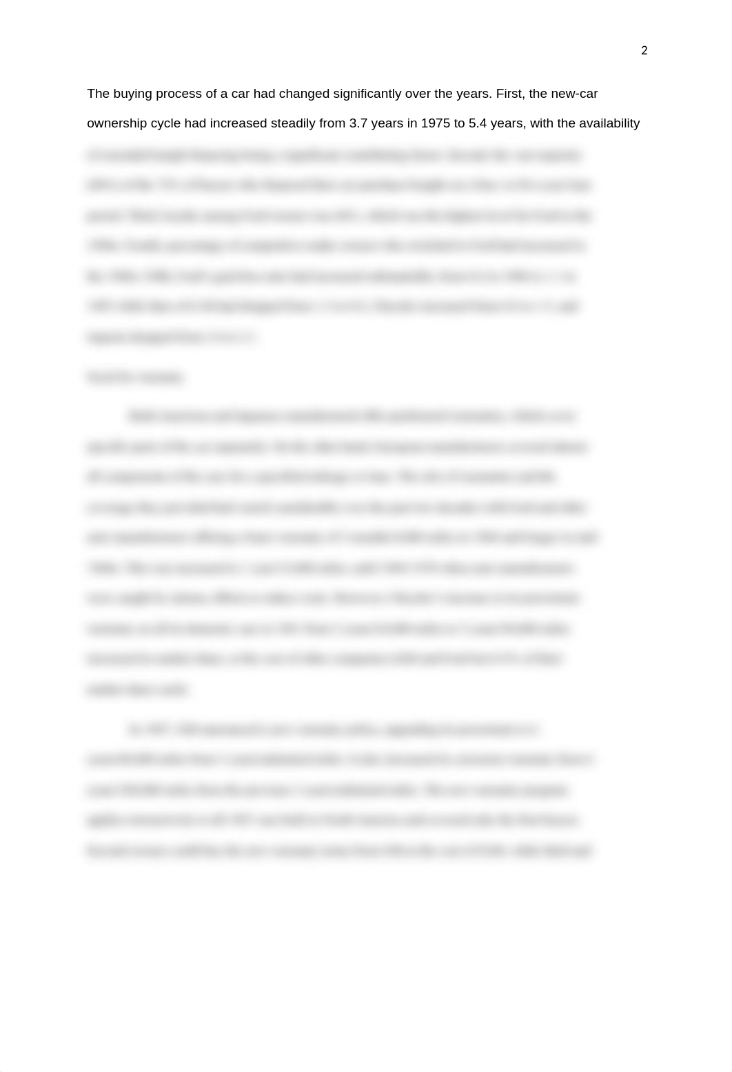 Ford Motor Company The Product Warranty Program A.docx_d61gc9pzg12_page2