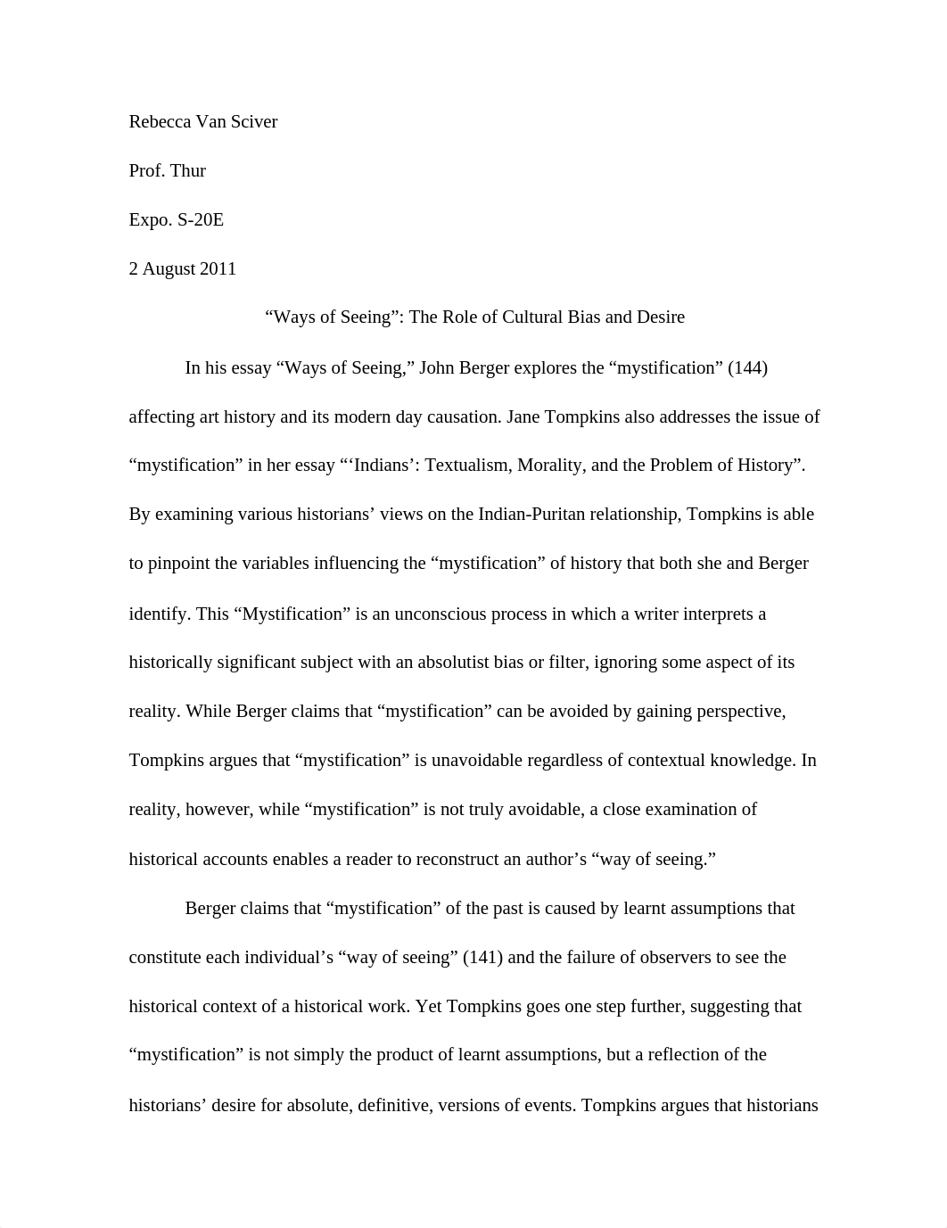 Tompkins and  Berger, The Essay--Essay #2_d61i9lo76q7_page1