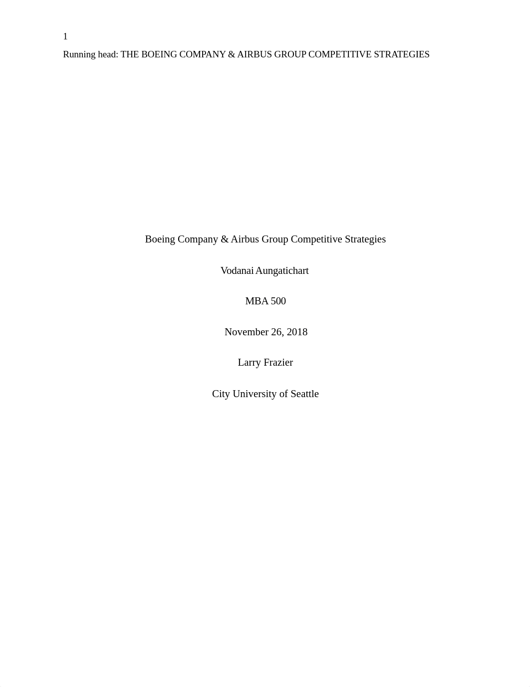 Industrail Paper Boeing VS Airbus - Vodanai Aungatichart.docx_d61ir0v6z9s_page1