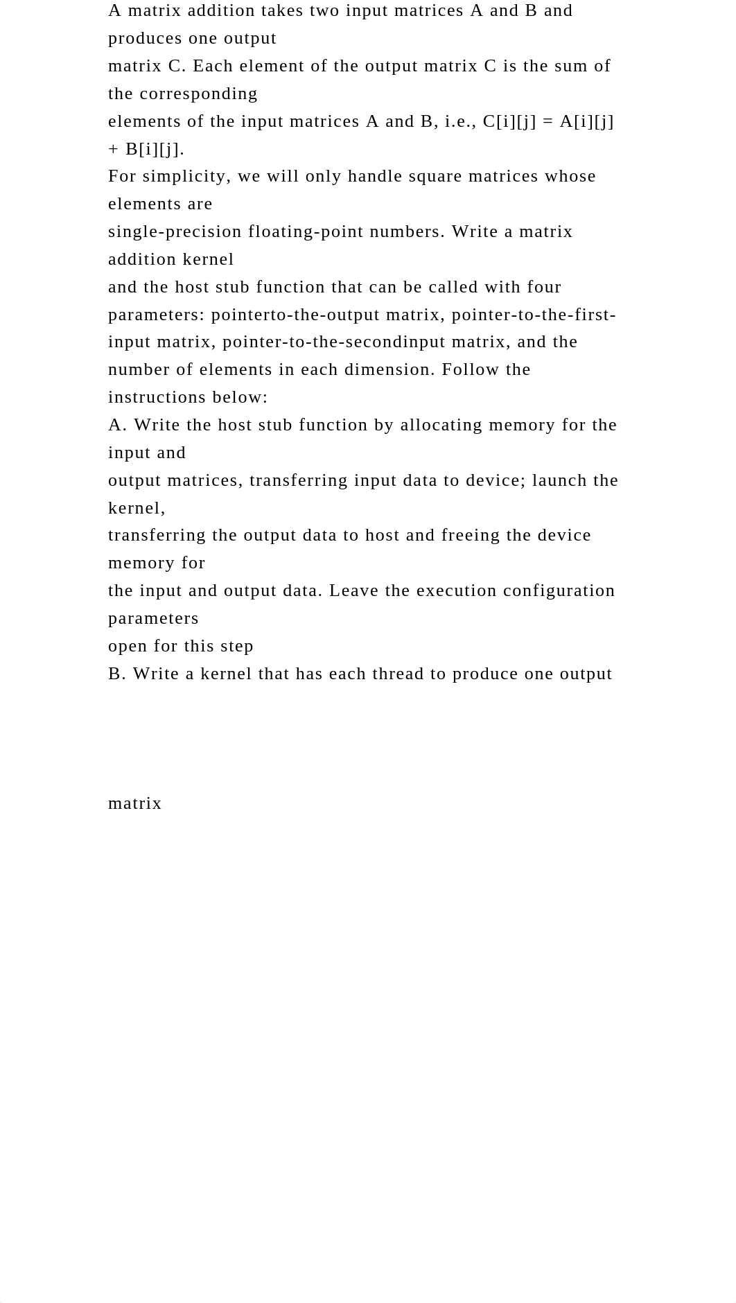 A matrix addition takes two input matrices A and B and produces on.docx_d61iujm19pc_page2