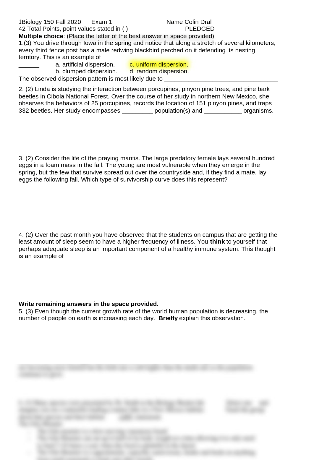 Biology 150 Exam 1 2020[2089].docx_d61kx5v8ti4_page1