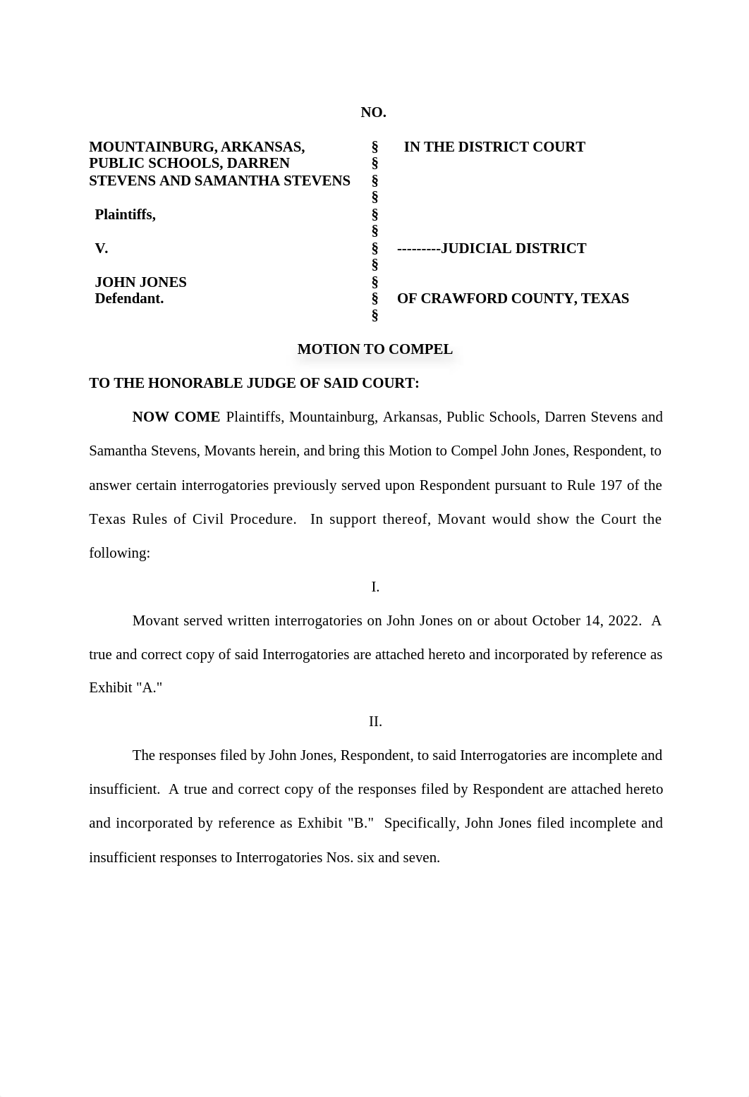 Motion to Compel Answers to Interrogatories, with Order.rtf_d62564ltrx2_page1