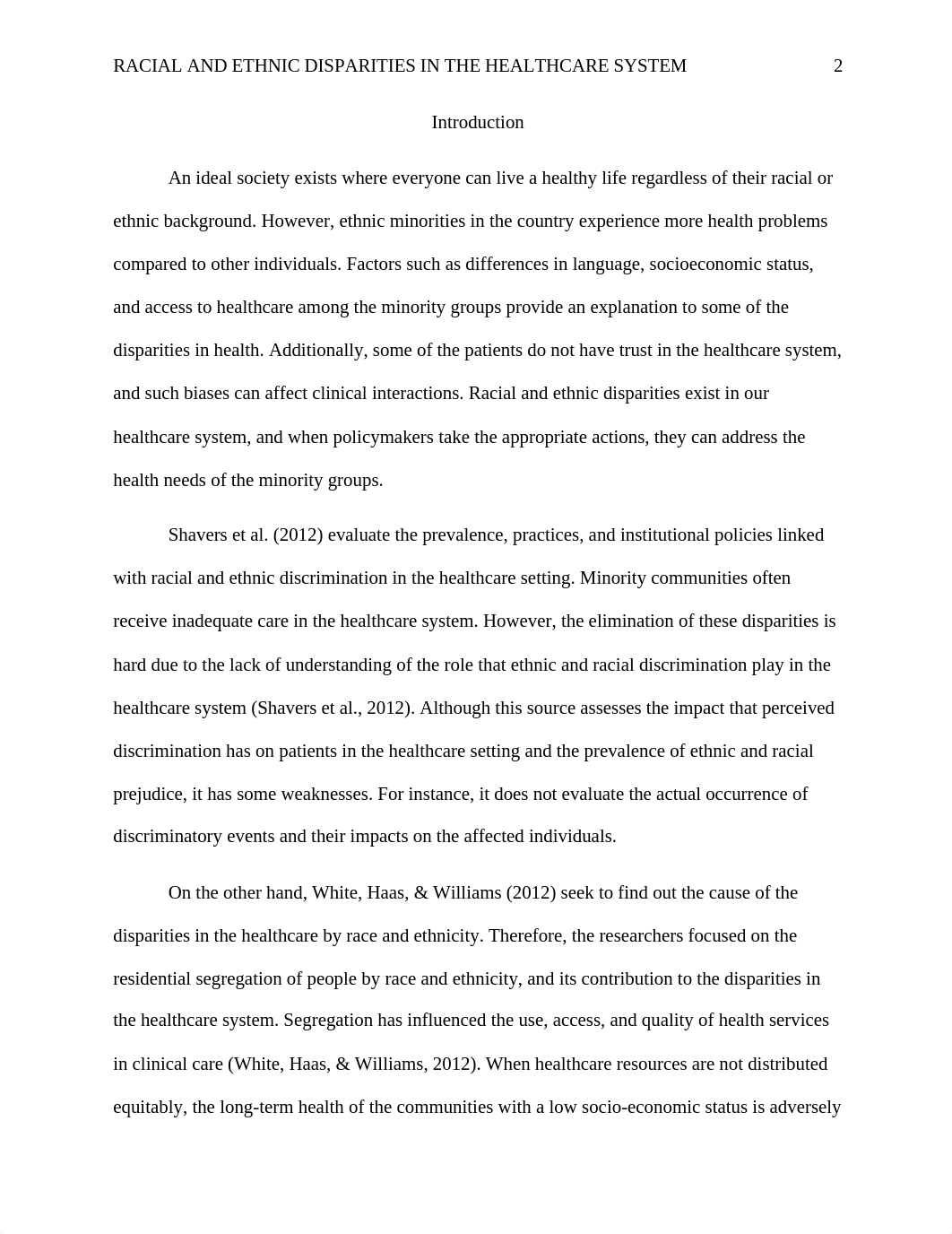 Racial and Ethnic Disparities in the Healthcare System.doc_d62jaq8s0n1_page2