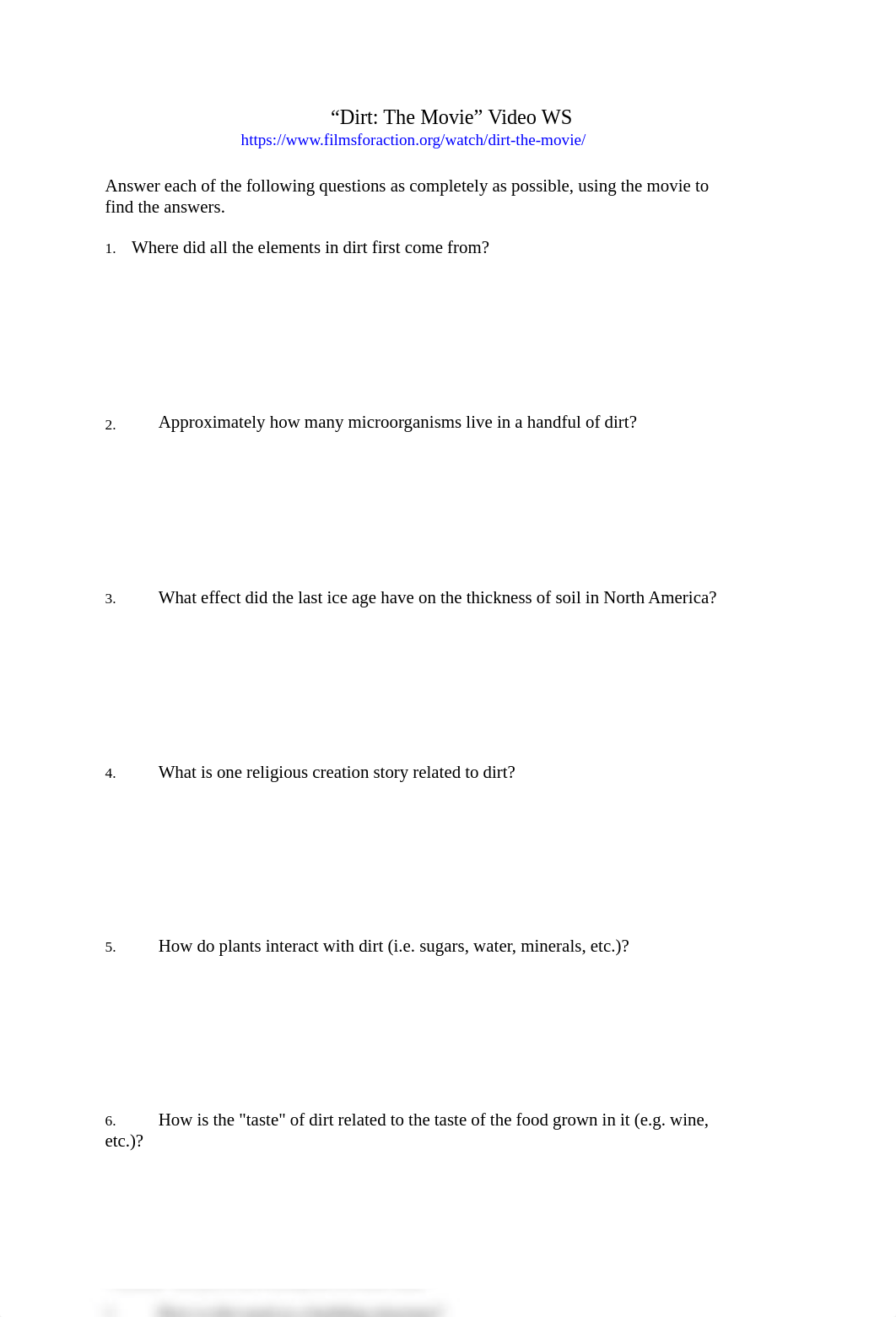 Dirt The Movie worksheet.pdf_d62khjx8l85_page1