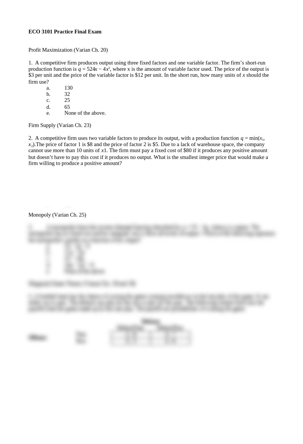 Practice Final ECO 3101 PROBLEMS_d62kyuwlck9_page1